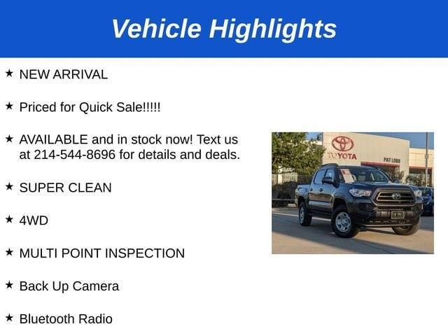 used 2022 Toyota Tacoma car, priced at $34,984