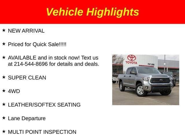 used 2021 Toyota Tundra car, priced at $40,981