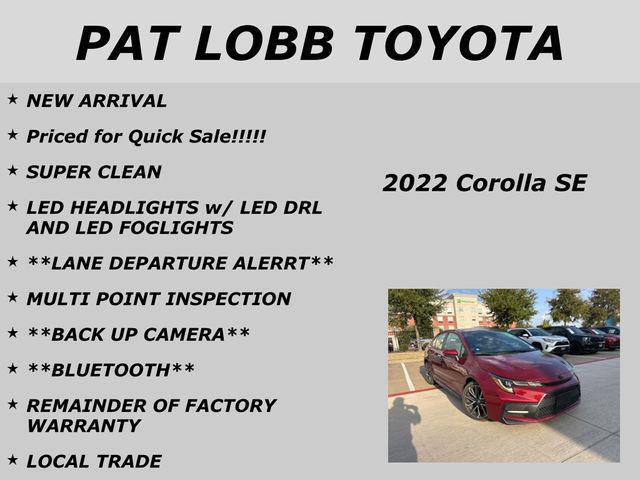 used 2022 Toyota Corolla car, priced at $22,981