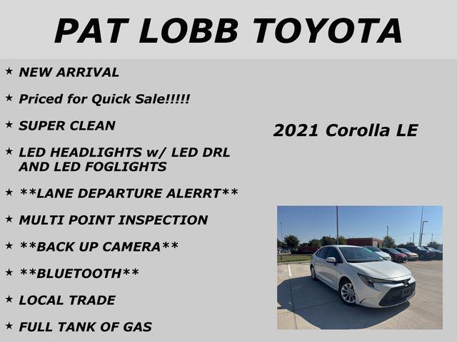 used 2021 Toyota Corolla car, priced at $17,985