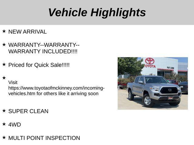 used 2021 Toyota Tacoma car, priced at $32,806