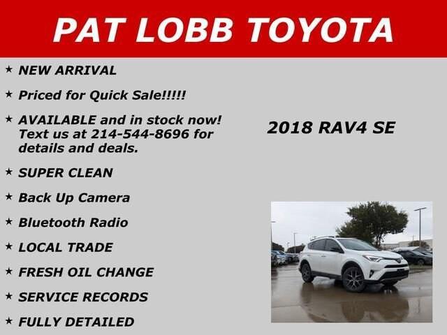 used 2018 Toyota RAV4 car, priced at $20,481