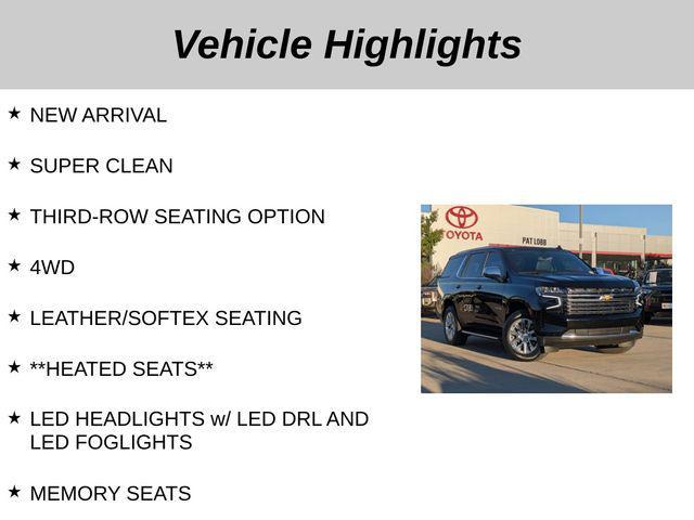used 2021 Chevrolet Tahoe car, priced at $50,991
