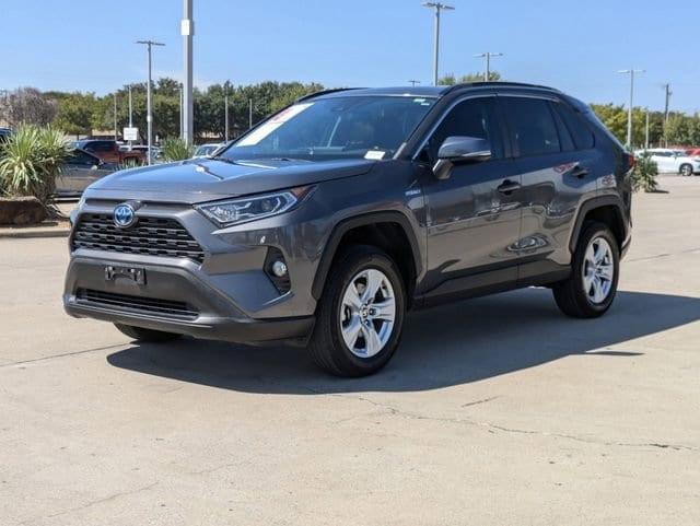 used 2021 Toyota RAV4 Hybrid car, priced at $29,384