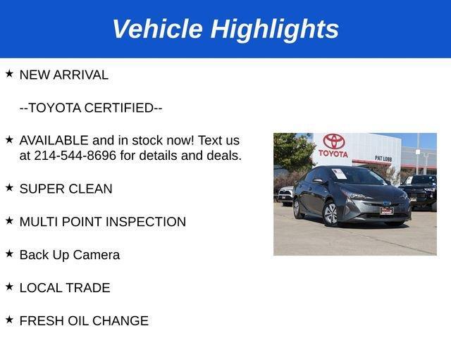 used 2018 Toyota Prius car, priced at $18,981