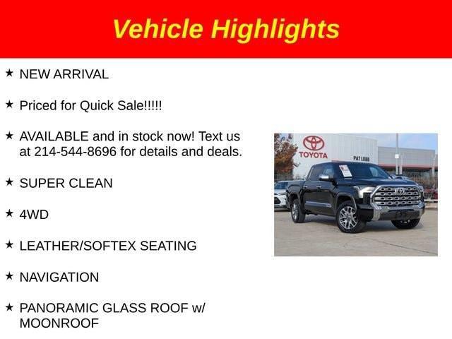 used 2024 Toyota Tundra car, priced at $60,682