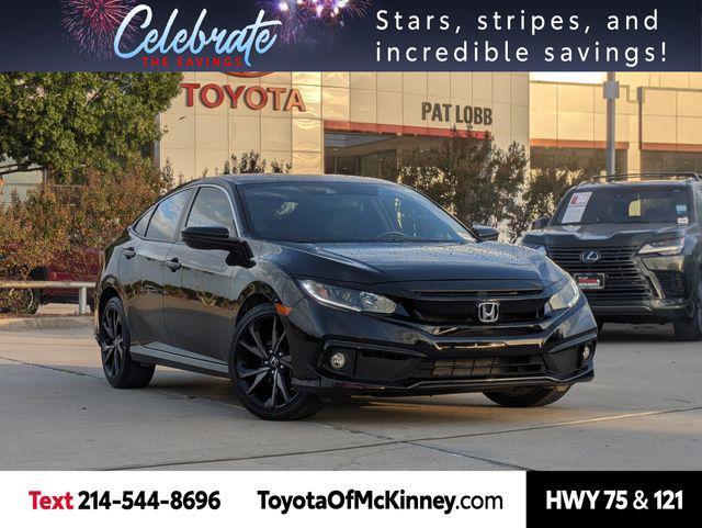 used 2020 Honda Civic car, priced at $22,101
