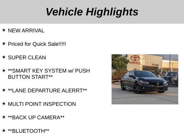used 2020 Honda Civic car, priced at $22,101