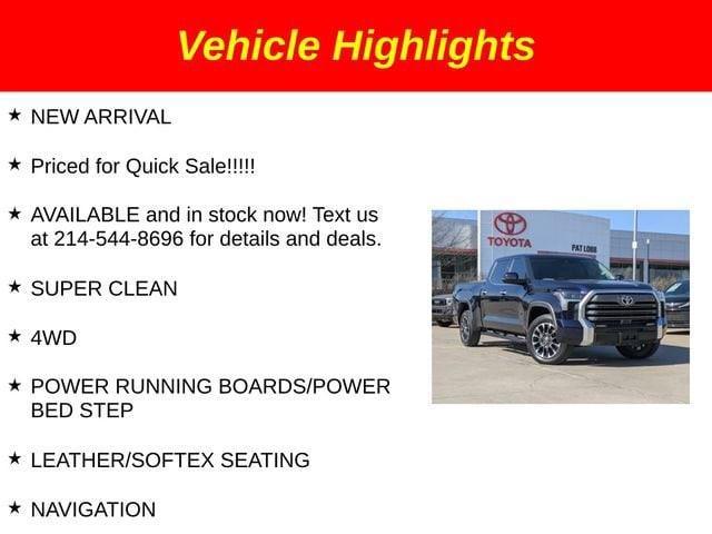 used 2022 Toyota Tundra Hybrid car, priced at $47,301