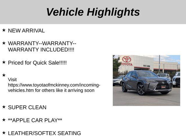 used 2020 Lexus UX 250h car, priced at $27,140