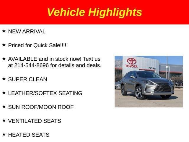 used 2021 Lexus RX 350 car, priced at $34,791