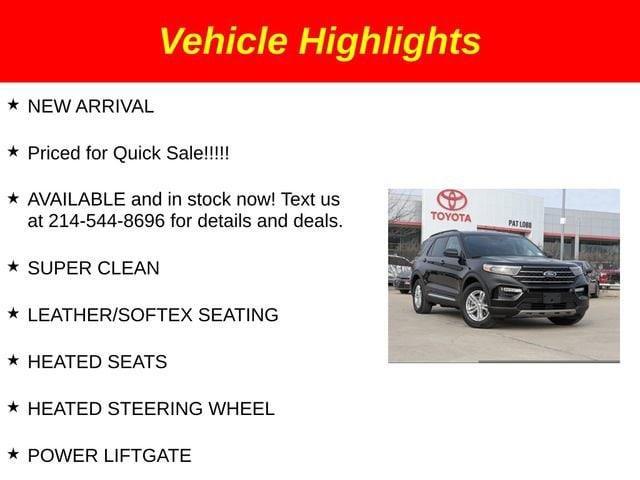 used 2023 Ford Explorer car, priced at $31,250