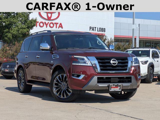 used 2022 Nissan Armada car, priced at $38,750