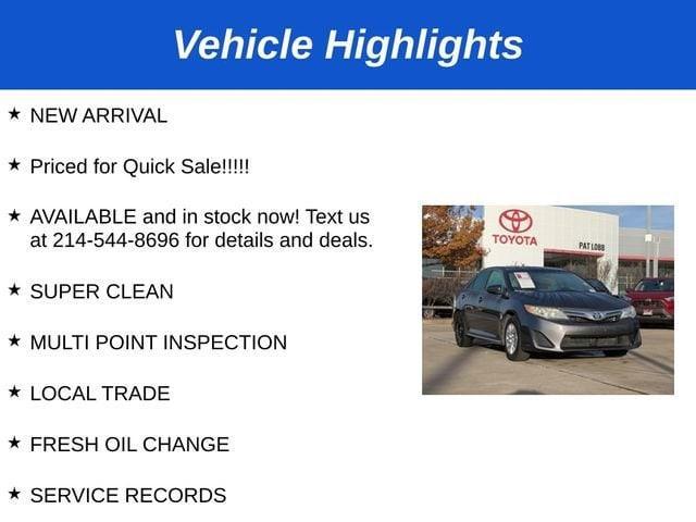 used 2013 Toyota Camry car, priced at $11,681