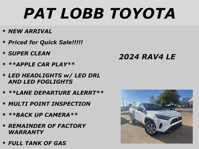 used 2024 Toyota RAV4 car, priced at $26,164
