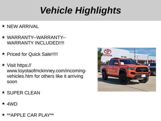 used 2023 Toyota Tacoma car, priced at $47,445