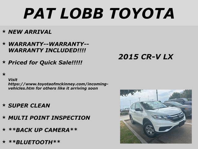 used 2015 Honda CR-V car, priced at $13,969