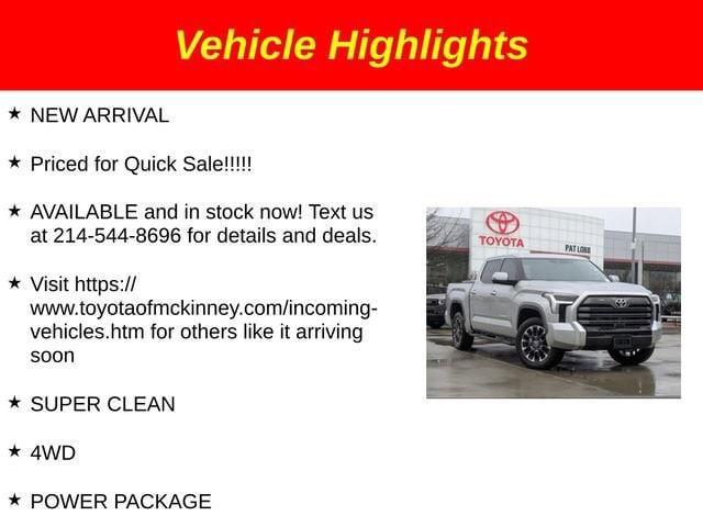 used 2024 Toyota Tundra car, priced at $51,677