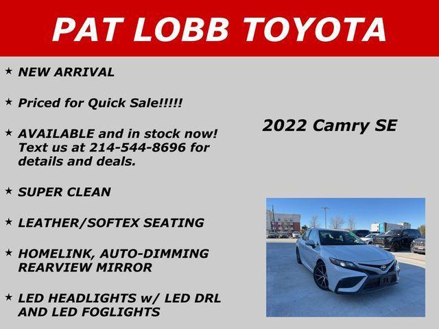 used 2022 Toyota Camry car, priced at $23,481