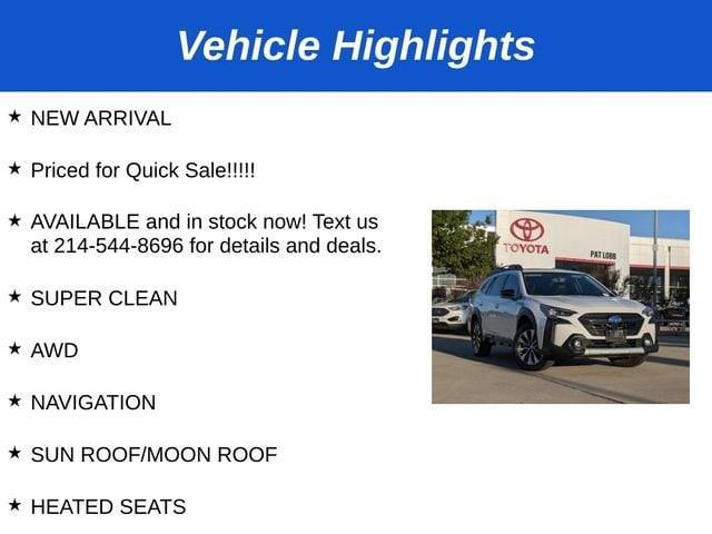 used 2023 Subaru Outback car, priced at $30,983