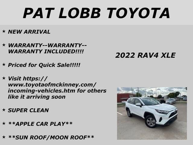 used 2022 Toyota RAV4 car, priced at $30,321