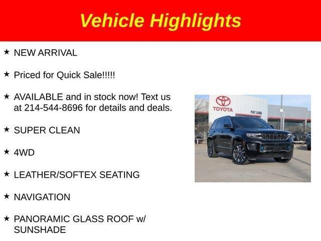 used 2023 Jeep Grand Cherokee 4xe car, priced at $36,421