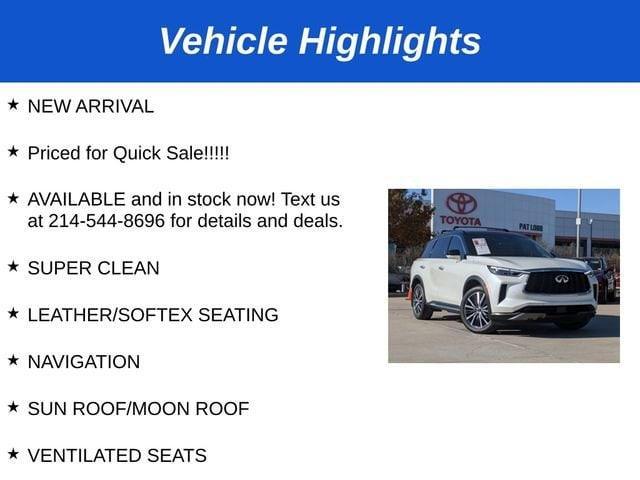 used 2024 INFINITI QX60 car, priced at $54,482