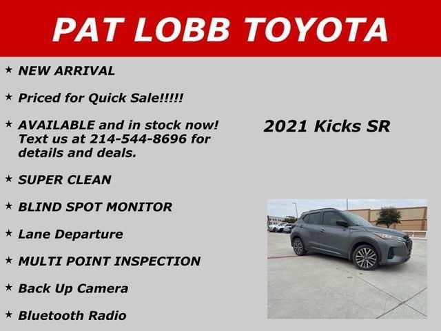 used 2021 Nissan Kicks car, priced at $17,991