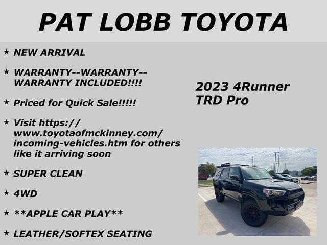 used 2023 Toyota 4Runner car, priced at $54,653