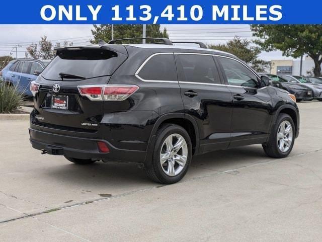 used 2015 Toyota Highlander car, priced at $19,481