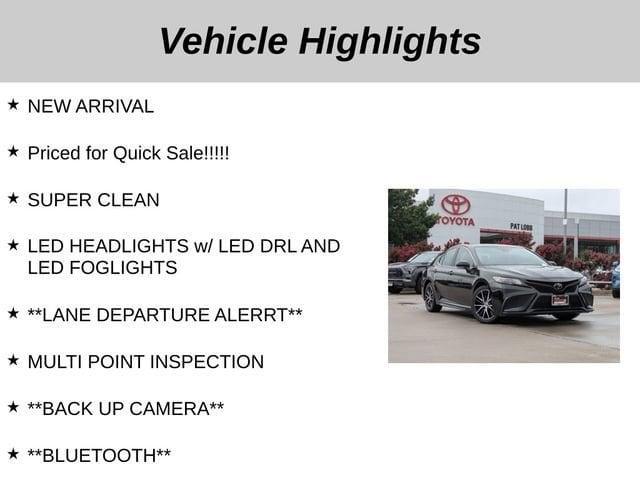 used 2023 Toyota Camry car, priced at $22,677