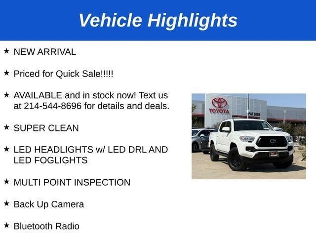 used 2021 Toyota Tacoma car, priced at $28,683