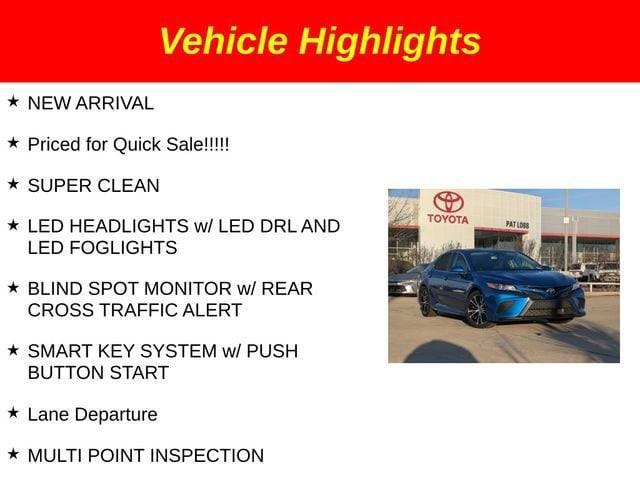 used 2019 Toyota Camry car, priced at $21,451