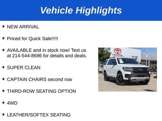 used 2022 Ford Expedition car, priced at $54,943