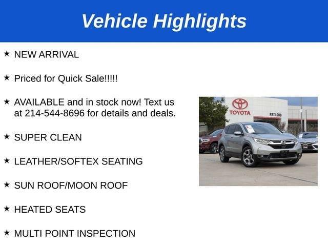 used 2018 Honda CR-V car, priced at $22,891