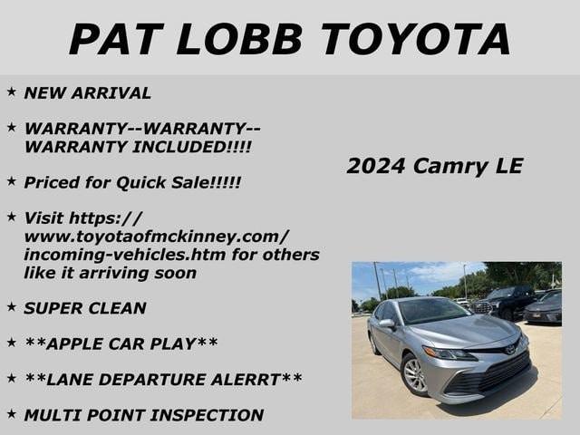 used 2024 Toyota Camry car, priced at $26,849