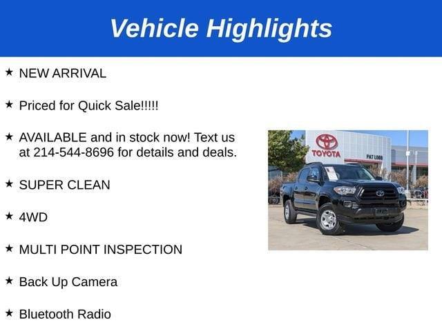 used 2023 Toyota Tacoma car, priced at $37,481