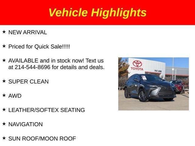 used 2024 Lexus NX 350 car, priced at $45,782