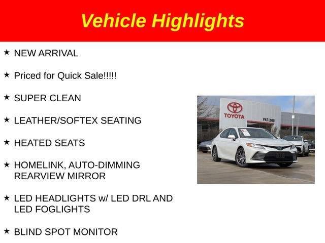 used 2022 Toyota Camry Hybrid car, priced at $30,841