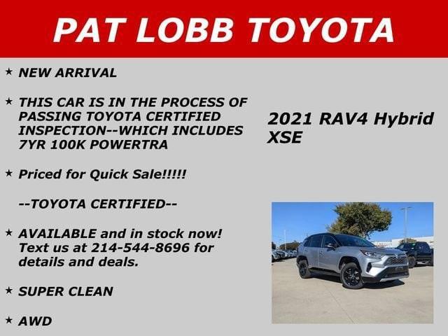 used 2021 Toyota RAV4 Hybrid car, priced at $30,981