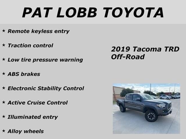 used 2019 Toyota Tacoma car, priced at $31,785