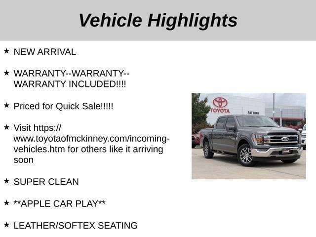 used 2022 Ford F-150 car, priced at $45,974