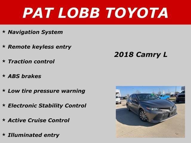 used 2018 Toyota Camry car, priced at $18,291