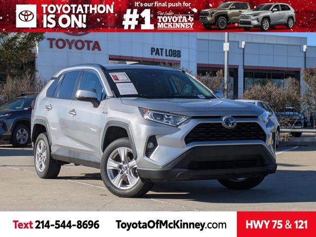 used 2021 Toyota RAV4 Hybrid car, priced at $24,661