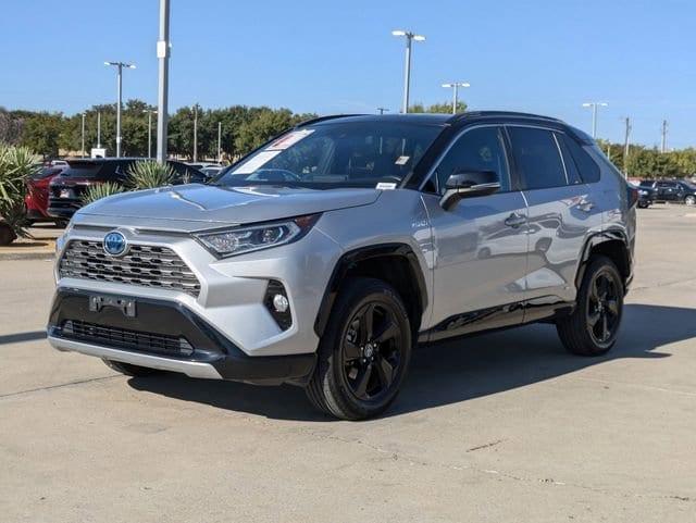 used 2021 Toyota RAV4 Hybrid car, priced at $29,894