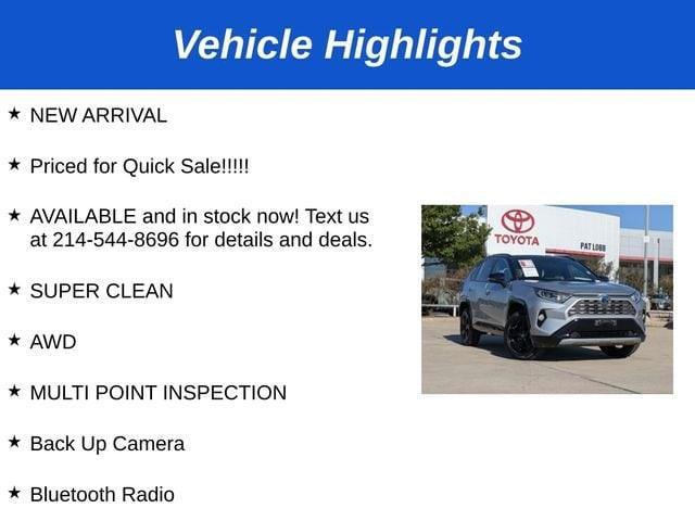 used 2021 Toyota RAV4 Hybrid car, priced at $29,894