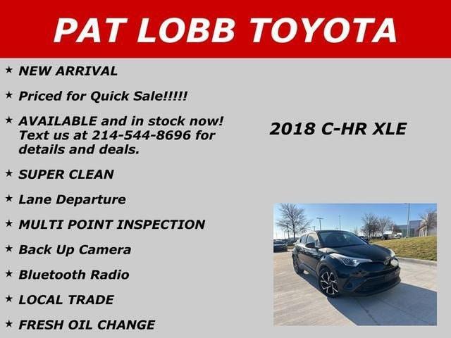 used 2018 Toyota C-HR car, priced at $16,961