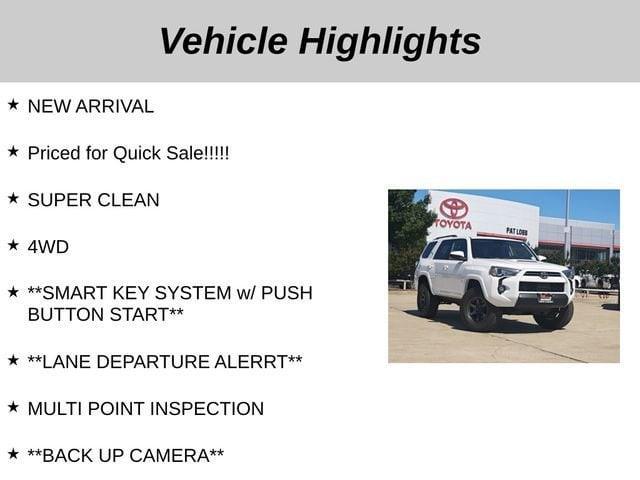 used 2022 Toyota 4Runner car, priced at $36,496