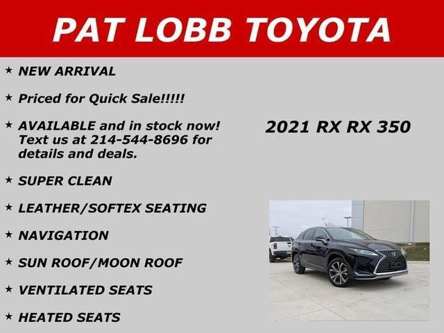 used 2021 Lexus RX 350 car, priced at $39,981