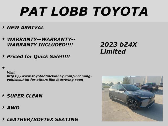 used 2023 Toyota bZ4X car, priced at $26,161